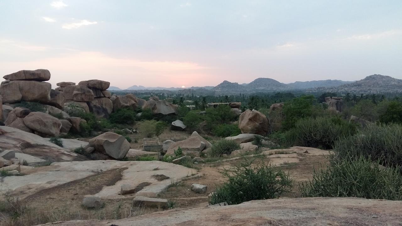 Riverside Homestay هامبي المظهر الخارجي الصورة